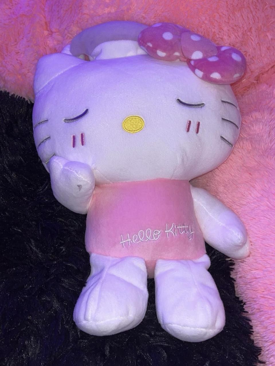 Sanrio Hello Kitty Sleeping Stuffed Animal Plush Toy