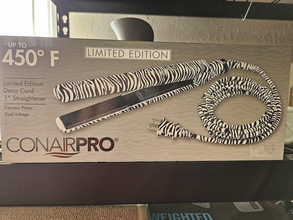NIB Limited Edition ConairPro Straightener