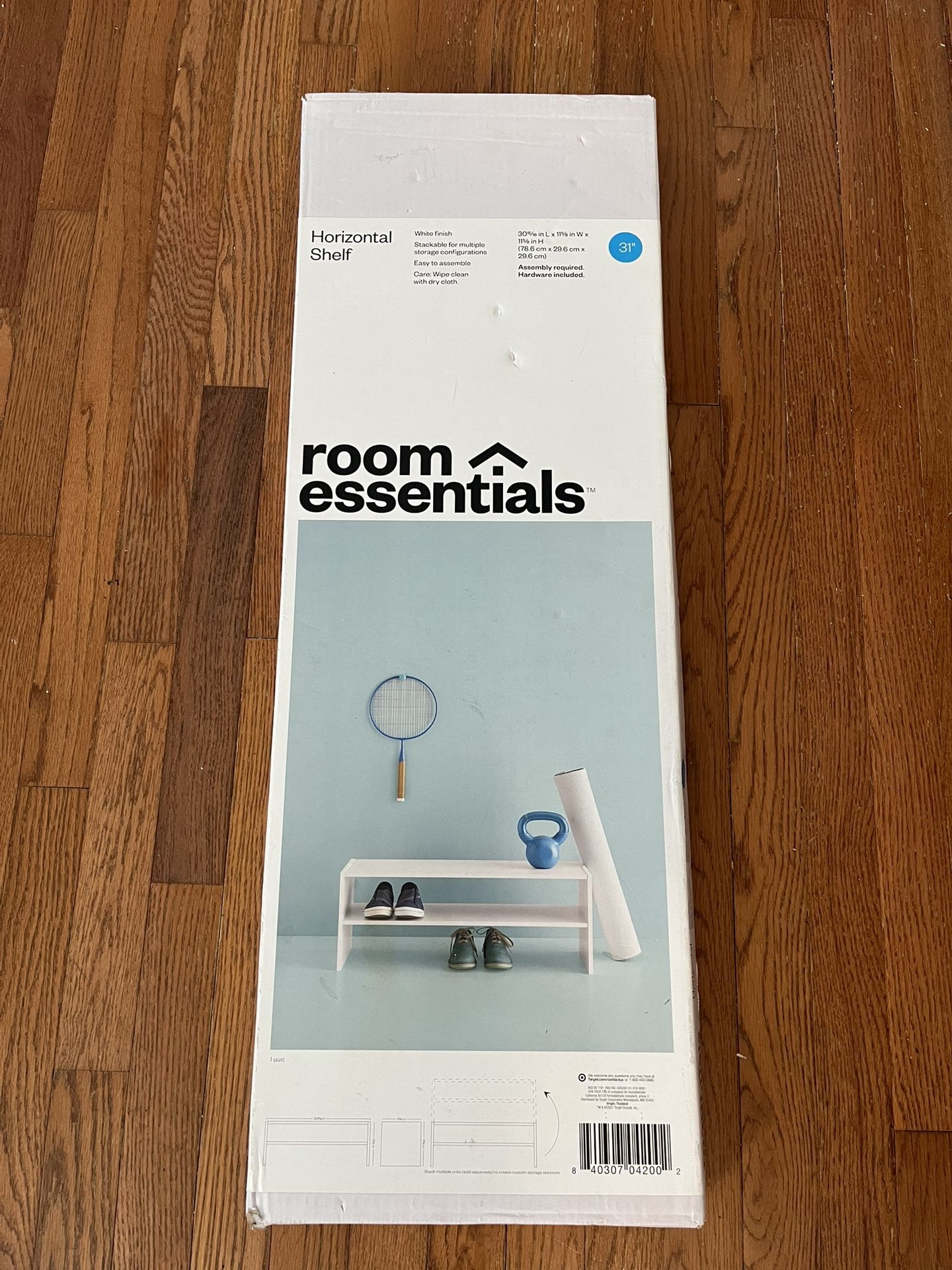 Shoe Caddy/Shelf - Room Essentials Horizontal Shelf - BRAND NEW / UNOPENED BOX