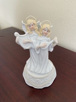 Christmas Angels Music Box