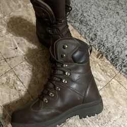 Brown, Steel Toed Men’s Work Boots