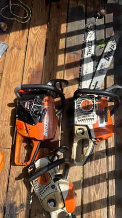 Chainsaws - 700 each stihl , echo