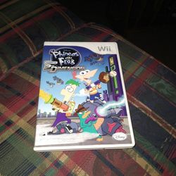 Phineas and Ferb Across the 2nd Dimension Nintendo Wii 2011 video game