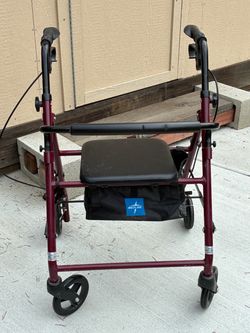 Medline Walker with Seat