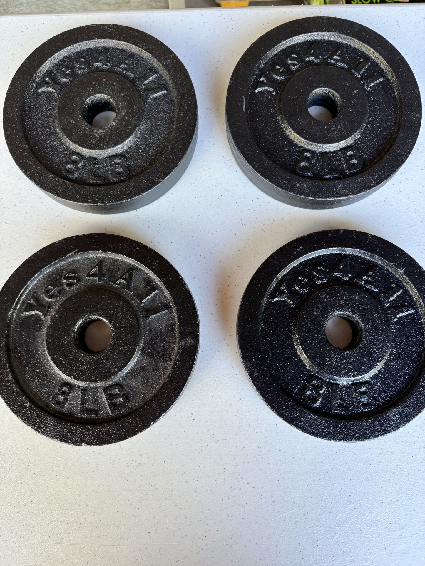 🏋️‍♂️ Adjustable Dumbbell Set – 42 lbs Total (Yes4All Brand) – Excellent Condition