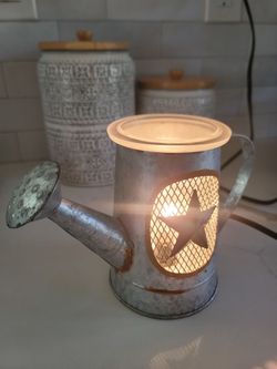 Scentsy "Rustic Garden" Wax Warmer (can add 3 bar sets for $15 more)