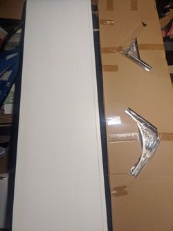 6 Ft. X 16 in. Wood Shelf Kit