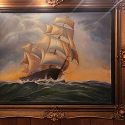 Awesome Real Ship Painting