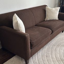 Crate & Barrel Love seat couch