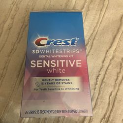Sensitive 3d Crest Whitening Strips