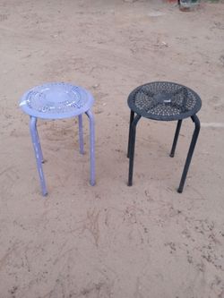 Side table ( metal ) $12 each