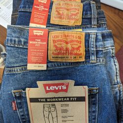 Levi's Men's Jeans Three Pairs 34 & 36 NEW
