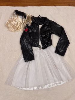 Spirit Halloween Tiffany Chucky Costume Youth XL Dress Jacket Wig