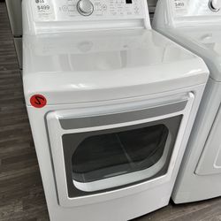 $499 LG 7.3 Cu Ft Vented Gas Dryer, Sensor Dry Technology, One Year Warranty