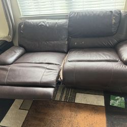 Power Reclining Couch Free 