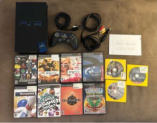Playstation 2 with Games