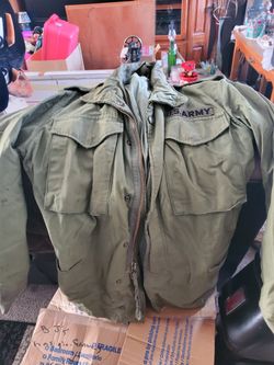 Vintage Army Jacket From Vietnam  War