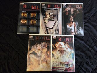 Hotell Comic Book lot of 5! Horror. Mixed lot. AWA Upshot.
