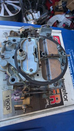 Chevy quadrajet carb
