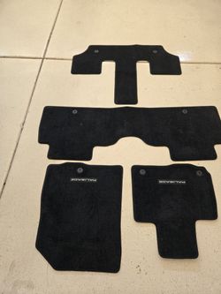 2026 Hyundai Palisade Factory Floor Mats