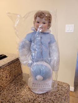 Shirley Temple Porcelain Doll