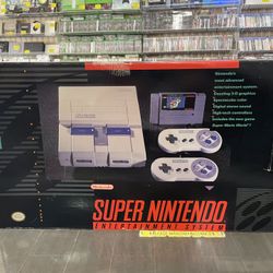 Super Nintendo CIB 