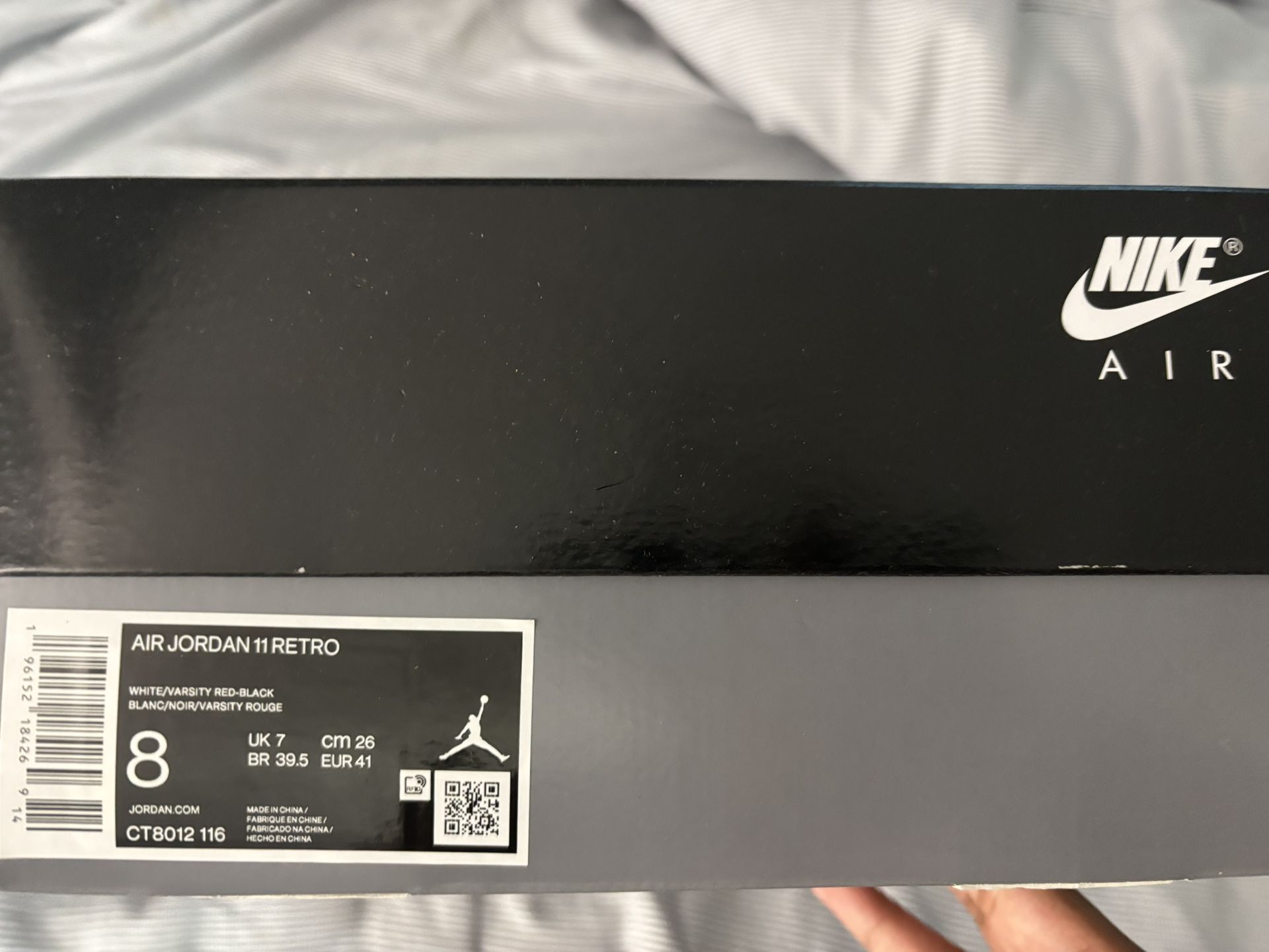 Jordan 11 Cherry Red
