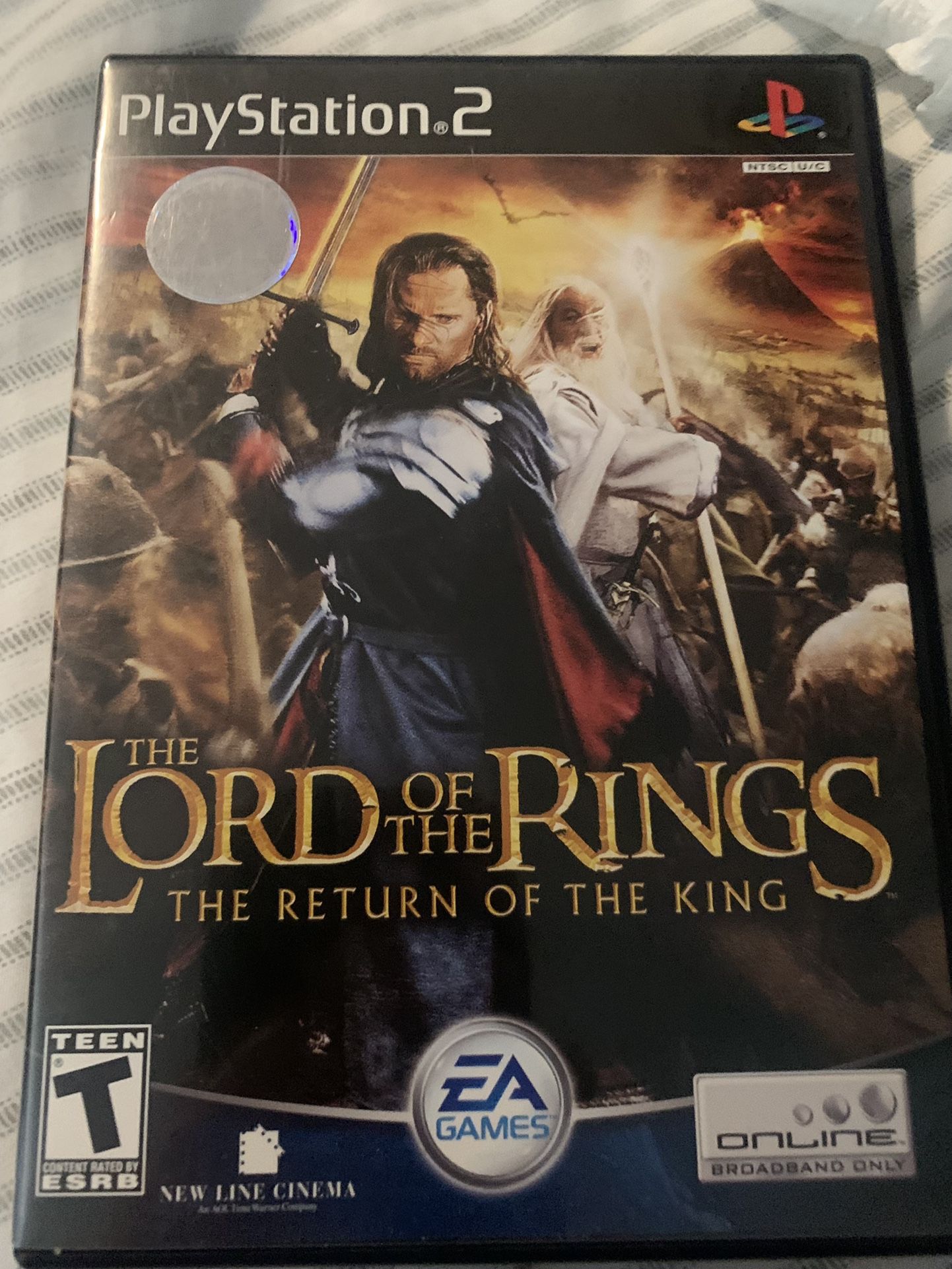 PS2 The Lord if the Rings