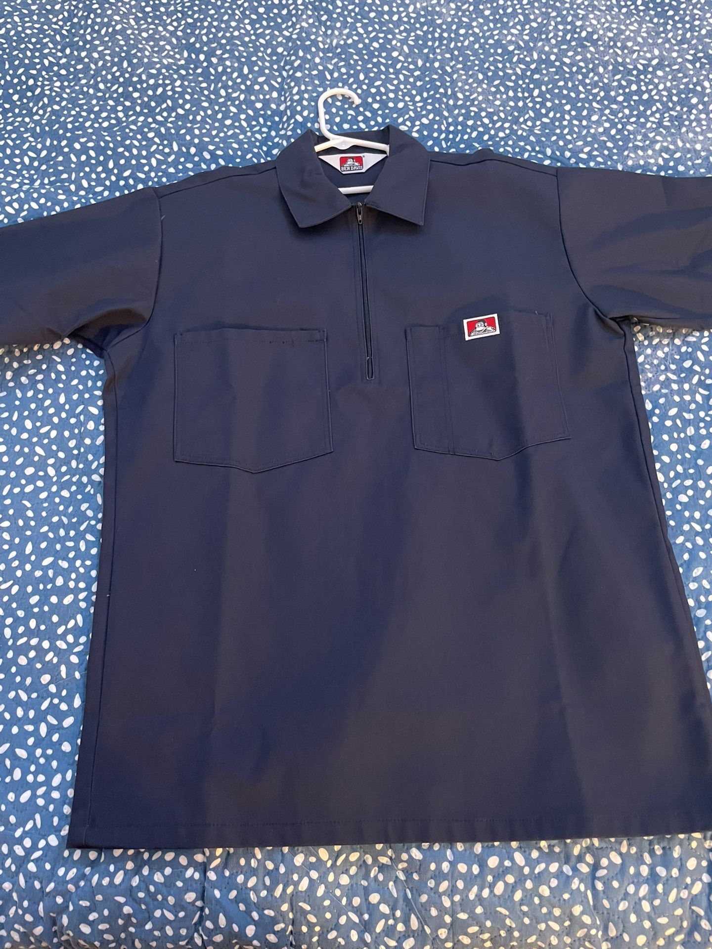 Ben Davis Zip Up Button Up(size S)