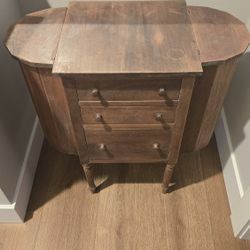 Antique Sewing Cabinet 