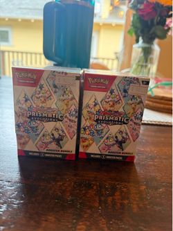 Prismatic Evolutions Booster Bundles Pokemon