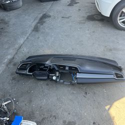 2021 Honda Civic Si Or Touring Dashboard Parts