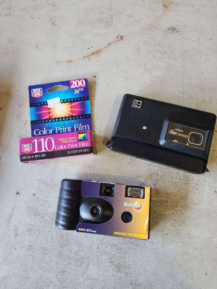 Disposable Camera And Kodak