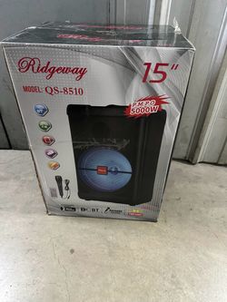 15 inc Bluetooth speaker