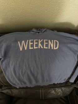 Rachel Zoe Blue 'Weekend' Graphic Knit Sweater