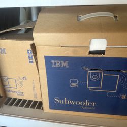 NEW IBM SUBWOOFER SPEAKERS 