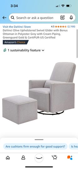 Da Vinci Baby Nursing Chair 