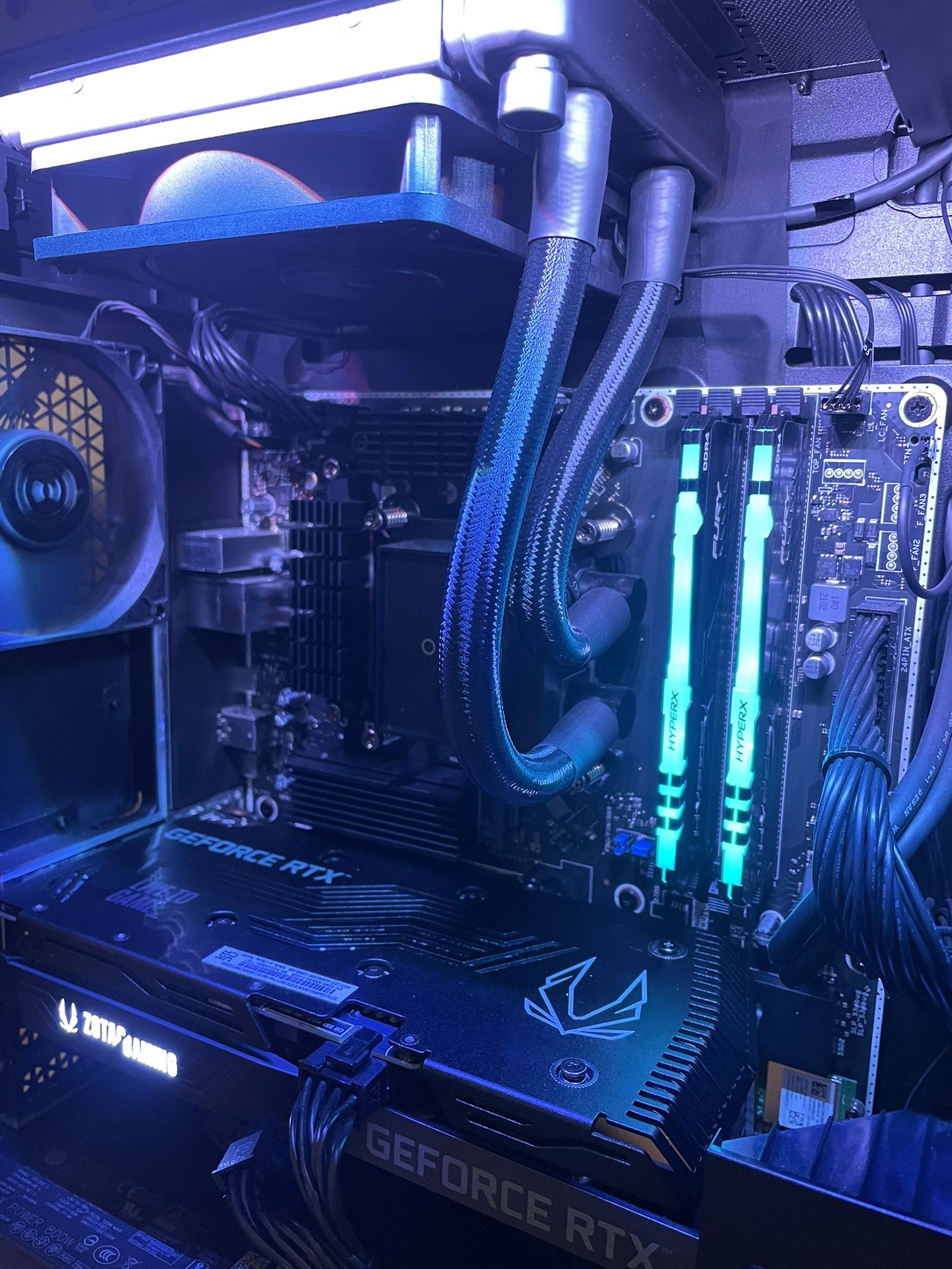 Gaming PC, Ryzen 7 5800X CPU, 16 GB DDR4 RAM, ZOTAC RTX 3060Ti 8GB GPU, 1Tb NVME SSD, win 11