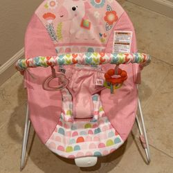 Bright Starts Fancy Fantasy Vibrating Baby Bouncer
