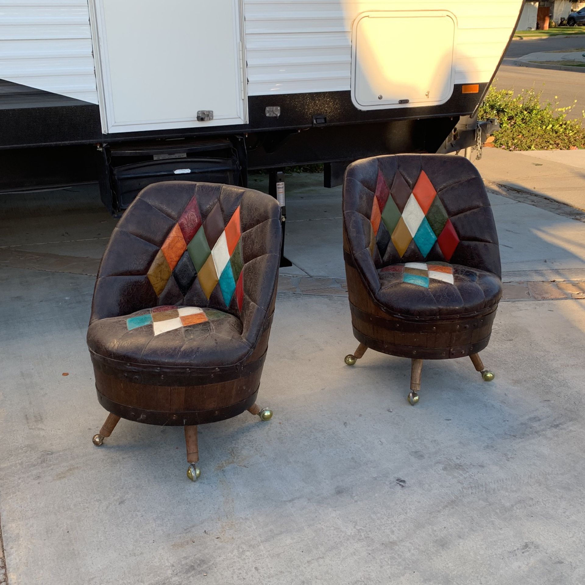 Classic Whisky Barrel Chairs