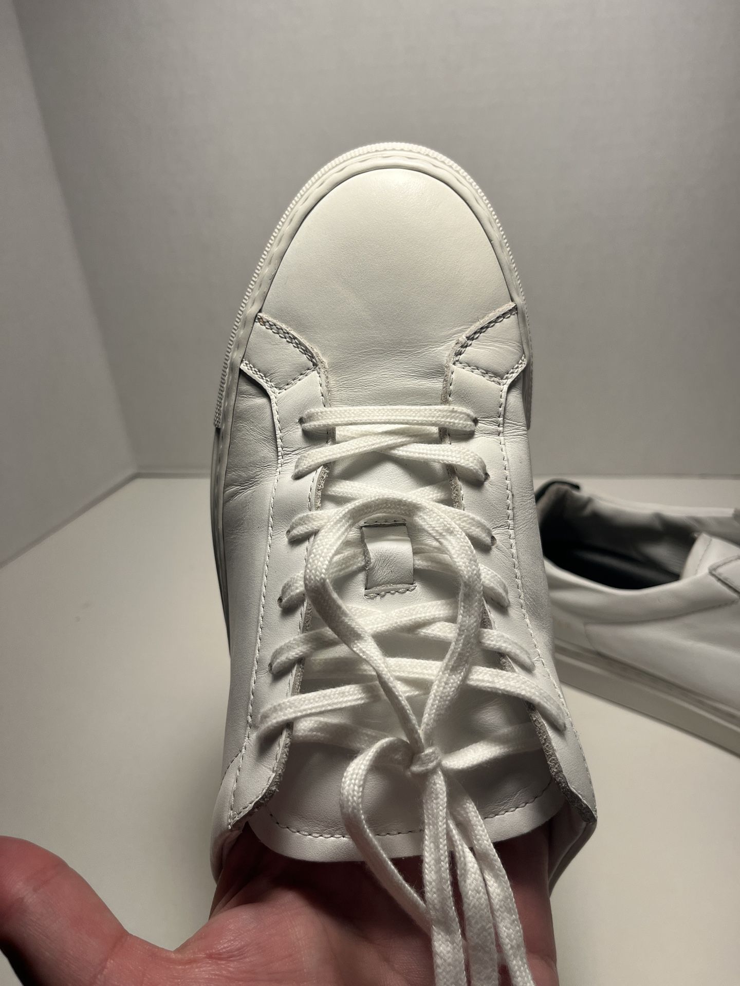 Common Projects Original Achilles Leather Sneakers White  -  EU 41 Common Projects Original Achilles Low White – Frans Boone Store main image 3