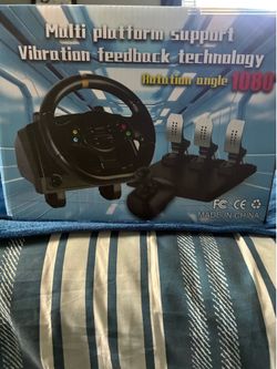 PC Gaming Steering Wheel set