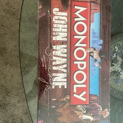 Monopoly /John Wayne Collectors Edition