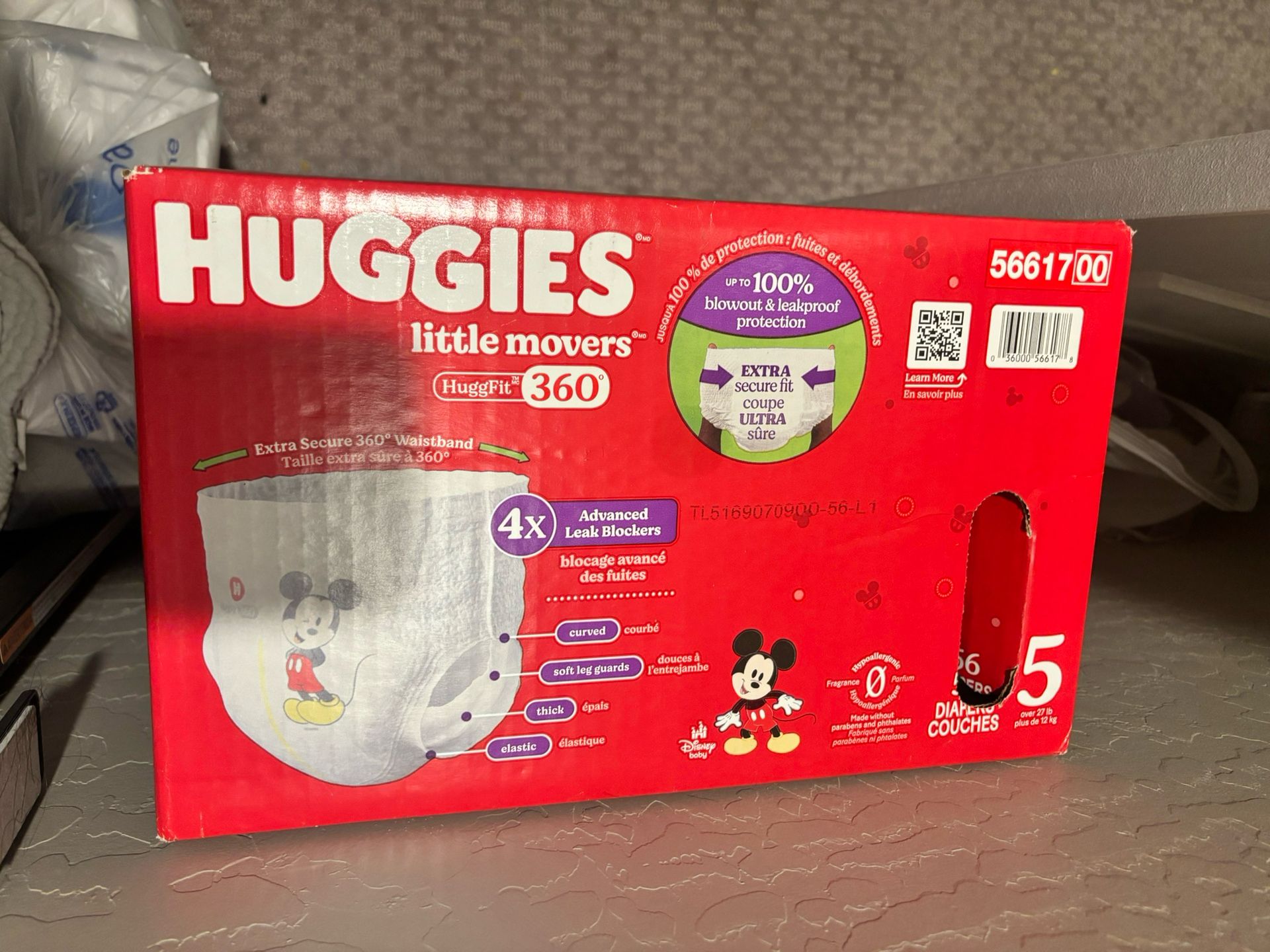 Huggies little Movers 