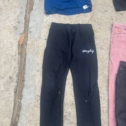 Black playboy sweats