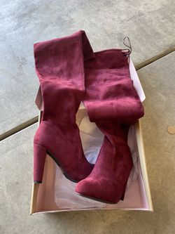 Red Lady Boots