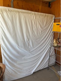 King mattress and frame