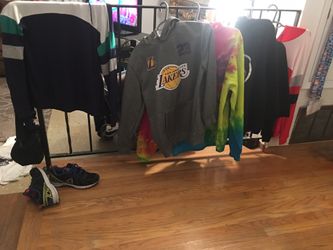 Hoodies and boxing outfit