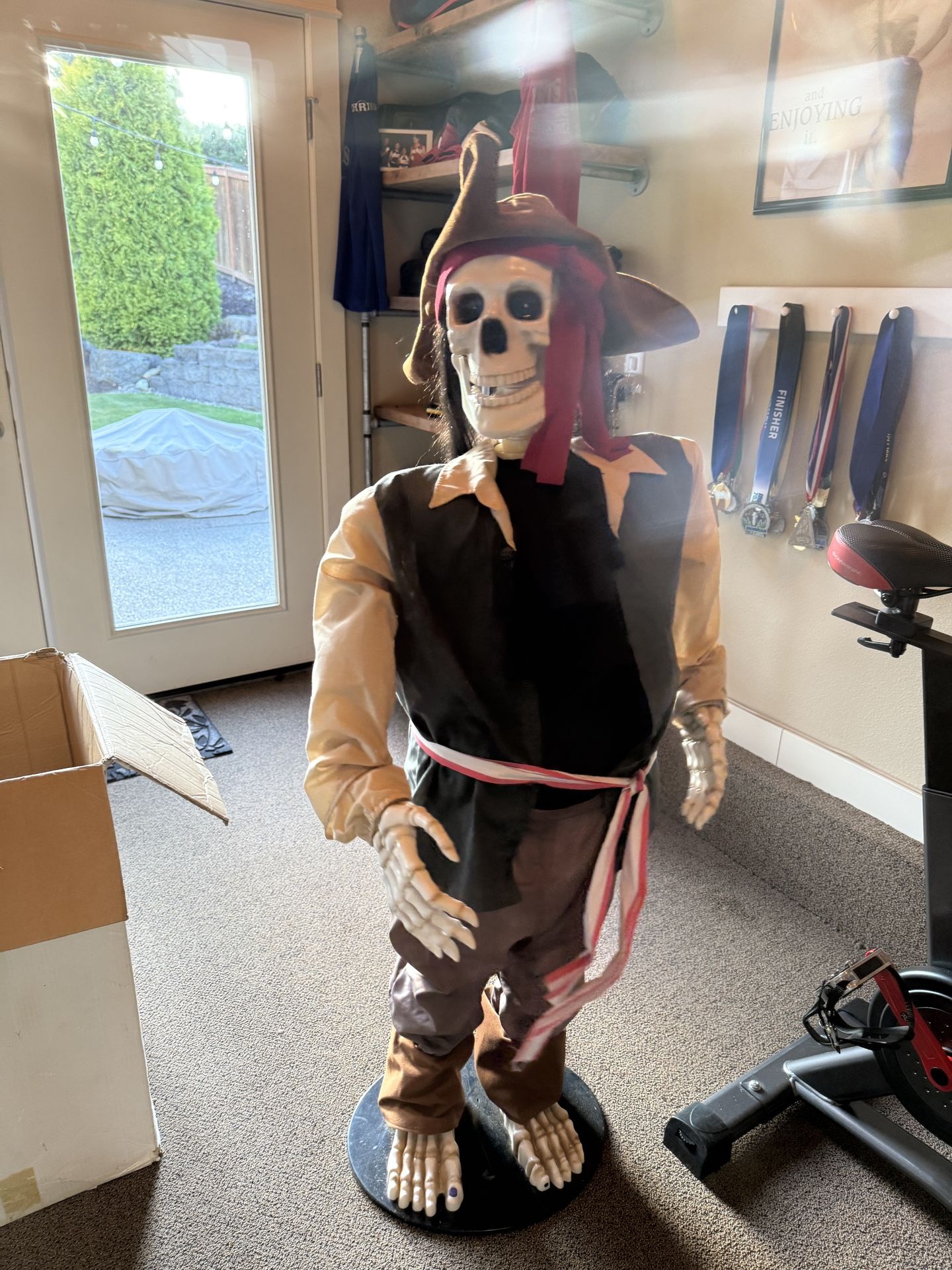 Motion Sensor Dancing And Singing Skeleton 