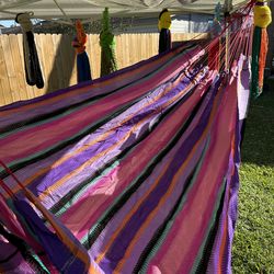 Handmade Mexican hammock